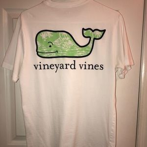 White Vineyard Vines Short Sleeve Tee